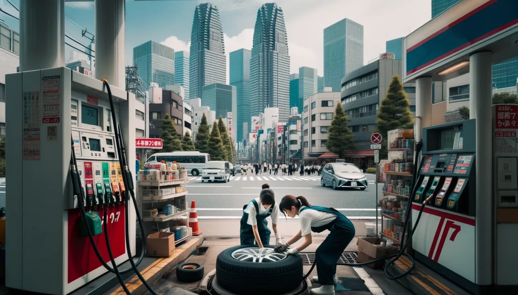 車のパンク修理｜ガソリンスタンド＆その他の場所での選び方のコツ！