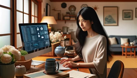 ノートンを延長しないとどうなるかを考えている女性の画像