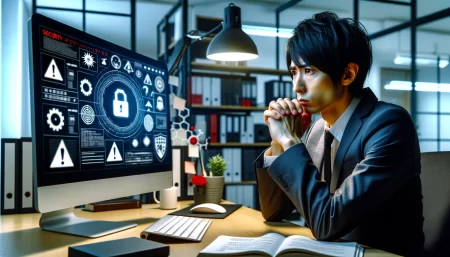 ノートンを延長しないとどうなるかを悩んでいる男性の画像