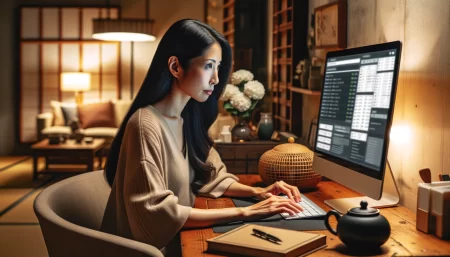 ノートンを延長しない予定の女性の画像