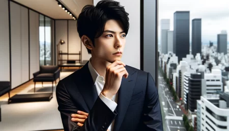 試用期間でクビにならない方法を考えている男性の画像