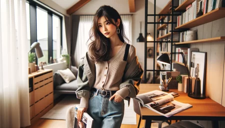 文化服装学院で服作りを学びたい女子学生