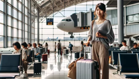 JALの往復セイバーを利用した女性