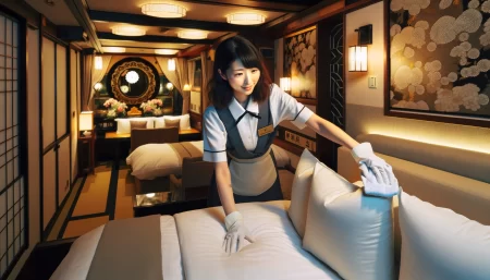 ラブホのバイトがきつい女性