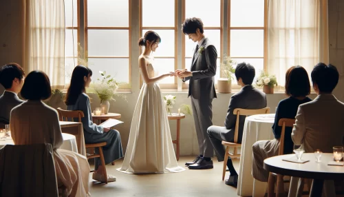 小さな結婚式がひどいのかが気になるカップルの画像