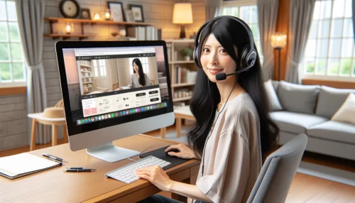 asteria for businessの評判を気にする女性