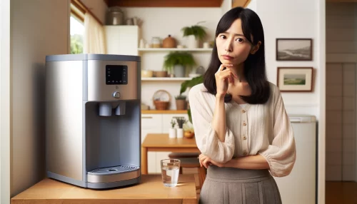 ハミングウォーターの契約期間を気にする女性