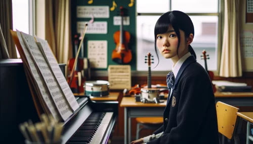 ヤマハ音楽教室が危ないかを気にする女子