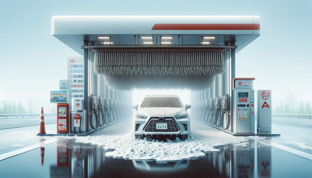 ガソリンスタンド洗車のやり方｜セルフ洗車の4ステップを解説！