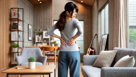 ヘモリンドで効果ないかを不安に感じる女性の画像