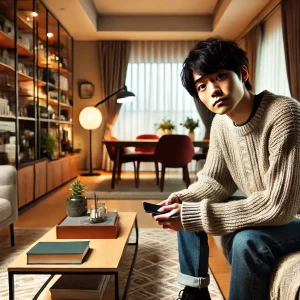 ESTAの前歴がバレるのかを気にする男性の画像