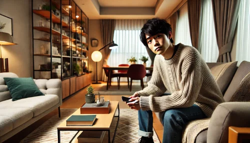 ESTAの前歴がバレるのかを気にする男性の画像