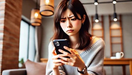 1回目のデート後にフェードアウトされた女性の画像