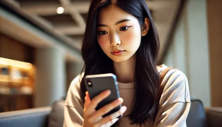 4回目のデートでフェードアウトされたことに落ち込む女性の画像