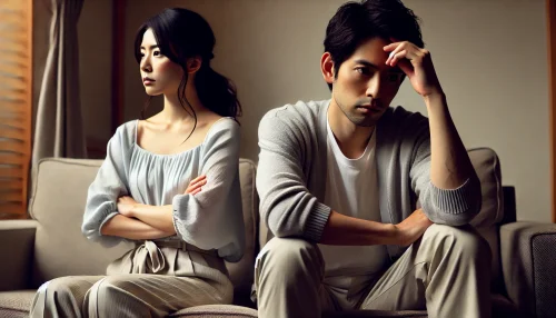 嫌いじゃないけど離婚したい子なし夫婦の画像