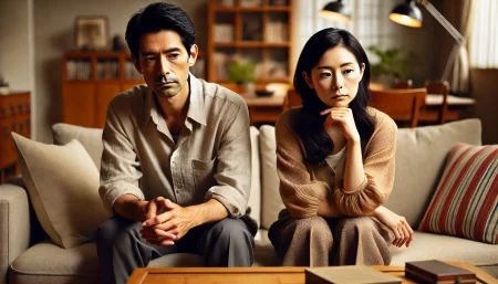 嫌いじゃないけど好きじゃない夫婦の画像