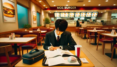 モスバーガーでWi-Fiを使いたい人の画像