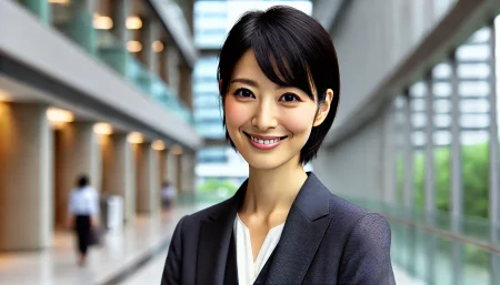 民間から公務員に転職してよかった女性の画像