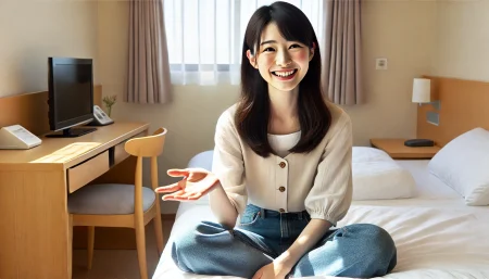 シングルルームに2人で泊まりたい人の画像