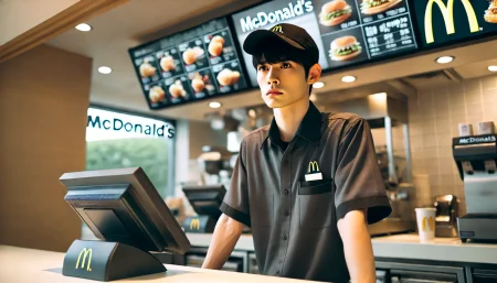 マクドナルド社員を辞めたい画像