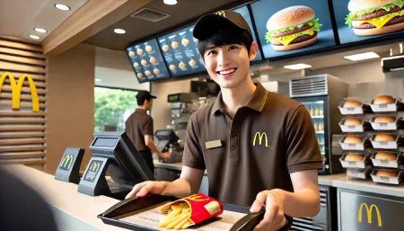 マクドナルドが好きな新卒社員